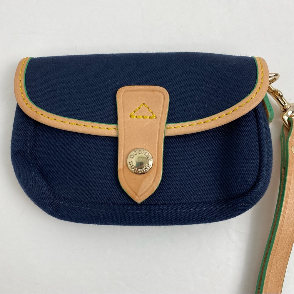 Dooney & Bourke Blue Wristlet
